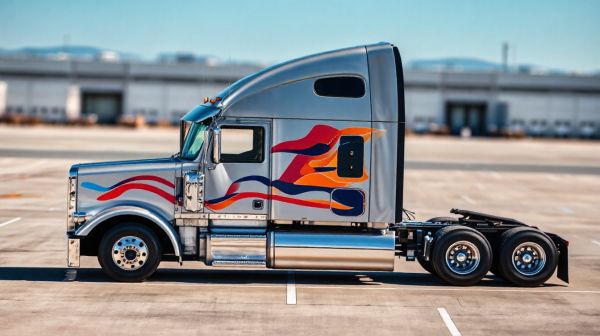 Les avantages du flocage de camion pour votre visibilité
